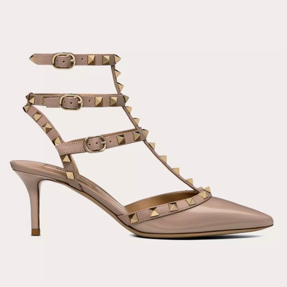 Luxury Rockstud Caged Pump 65mm